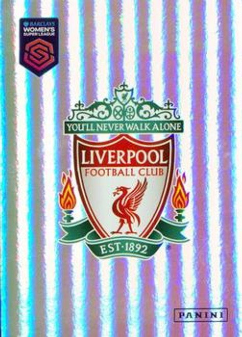 #181 Club Badge (Liverpool) Panini Women's Super League 2024 Sticker Collection