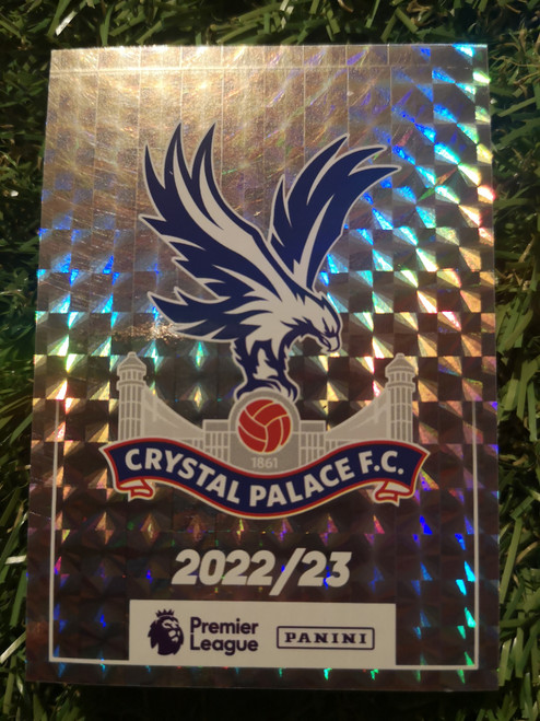 #197 Club Badge (Crystal Palace) Panini Premier League 2023 Sticker Collection