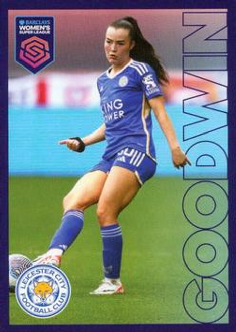 #272 Missy Goodwin (Leicester City) Panini Women's Super League 2024 Sticker Collection ONES TO WATCH
