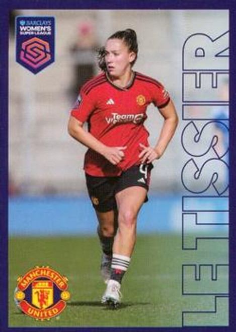 #275 Maya Le Tissier (Manchester United) Panini Women's Super League 2024 Sticker Collection ONES TO WATCH