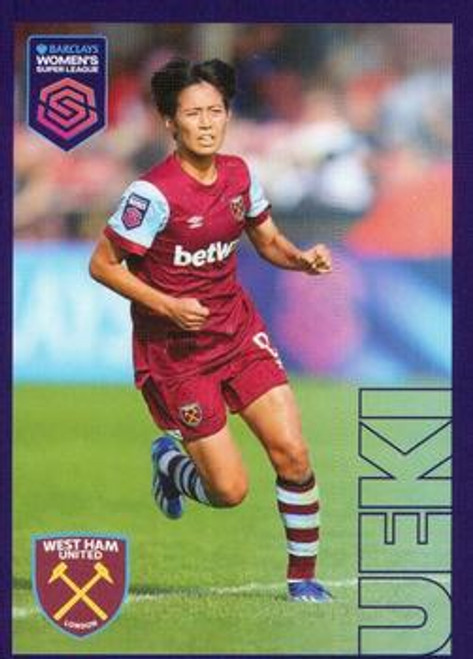 #277 Riko Ueki (West Ham United) Panini Women's Super League 2024 Sticker Collection ONES TO WATCH