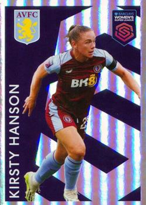 #286 Kirsty Hanson (Aston Villa) Panini Women's Super League 2024 Sticker Collection KEY PLAYERS