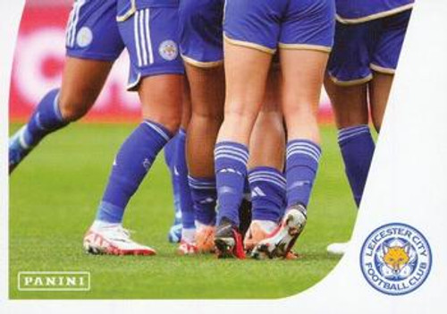 #319 Team Triumph BOTTOM (Leicester City) Panini Women's Super League 2024 Sticker Collection KEY PLAYERS