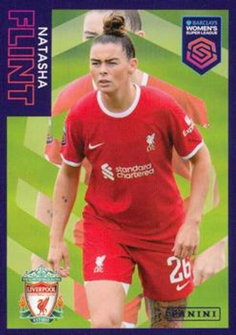 #323 Natasha Flint (Liverpool) Panini Women's Super League 2024 Sticker Collection KEY PLAYERS