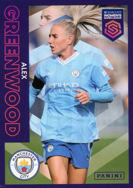 #326 Alex Greenwood (Manchester City) Panini Women's Super League 2024 Sticker Collection KEY PLAYERS