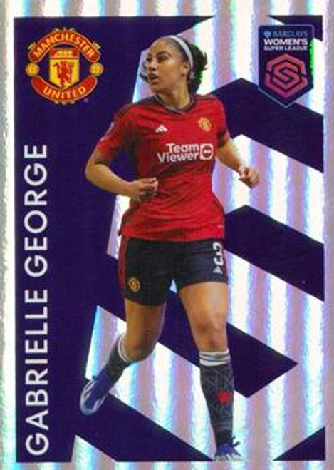 #334 Gabrielle George (Manchester United) Panini Women's Super League 2024 Sticker Collection KEY PLAYERS