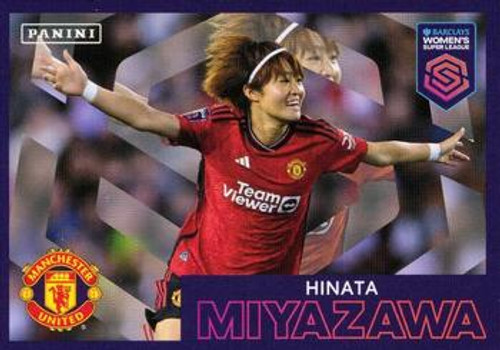#337 Hinata Miyazawa (Manchester United) Panini Women's Super League 2024 Sticker Collection KEY PLAYERS