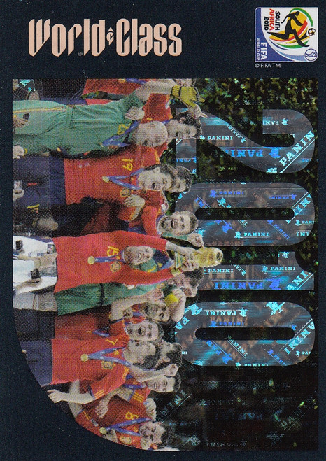 #23 2010 FIFA World Cup South Africa - Spain Panini World Class 2024 Sticker Collection