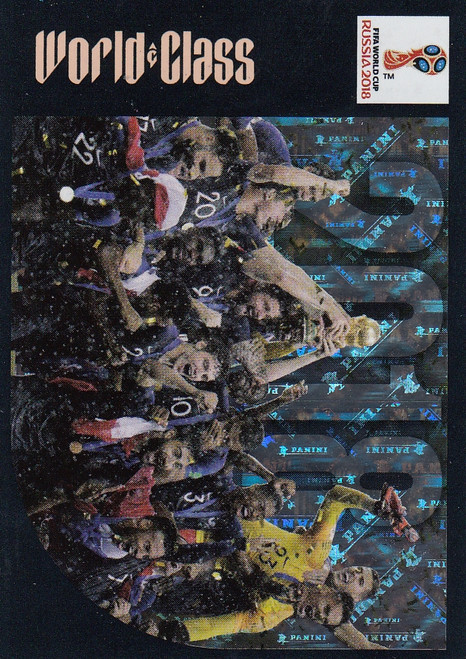 #25 2018 FIFA World Cup Russia - France Panini World Class 2024 Sticker Collection
