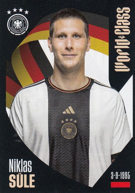 #77 Niklas Sule (Germany) Panini World Class 2024 Sticker Collection