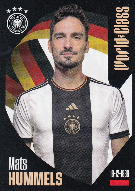 #78 Mats Hummels (Germany) Panini World Class 2024 Sticker Collection