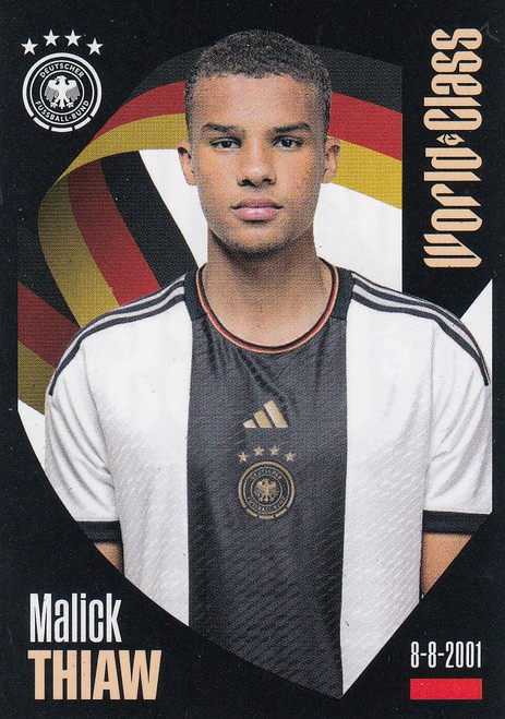 #80 Malick Thiaw (Germany) Panini World Class 2024 Sticker Collection