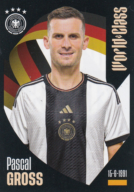 #82 Pascal Gross (Germany) Panini World Class 2024 Sticker Collection