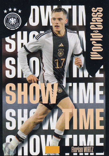 #98 Florian Wirtz - SHOW TIME (Germany) Panini World Class 2024 Sticker Collection