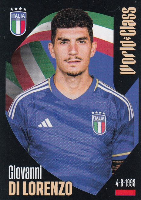 #121 Giovanni Di Lorenzo (Italy) Panini World Class 2024 Sticker Collection