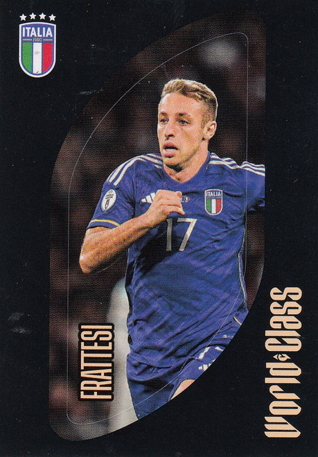 #148 Davide Frattesi - LINE UP (Italy) Panini World Class 2024 Sticker Collection