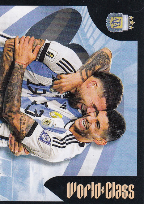 #178 Otamendi/ Romero - SYNERGY 1/2 (Argentina) Panini World Class 2024 Sticker Collection