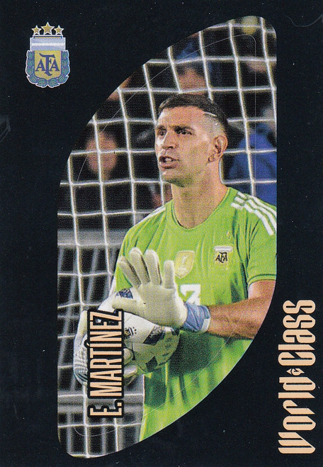 #180 Emiliano Martinez - LINE UP (Argentina) Panini World Class 2024 Sticker Collection