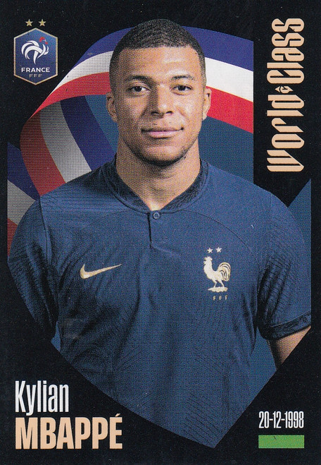 #209 Kylian Mbappe (France) Panini World Class 2024 Sticker Collection