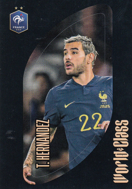 #223 Theo Hernandez - LINE UP (France) Panini World Class 2024 Sticker Collection
