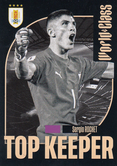 #251 Sergio Rochet - TOP KEEPER (Uruguay) Panini World Class 2024 Sticker Collection
