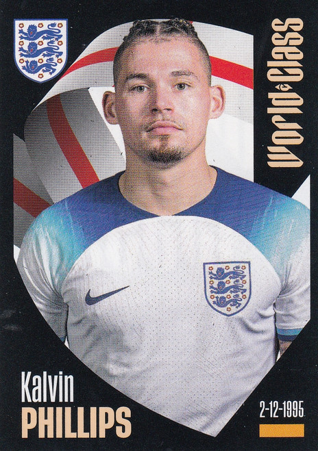 #278 Kalvin Phillips (England) Panini World Class 2024 Sticker Collection