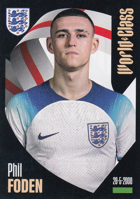 #285 Phil Foden (England) Panini World Class 2024 Sticker Collection