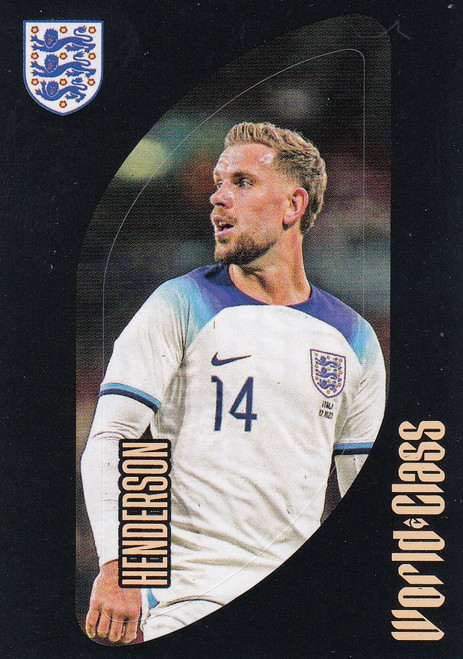 #303 Jordan Henderson - LINE UP (England) Panini World Class 2024 Sticker Collection