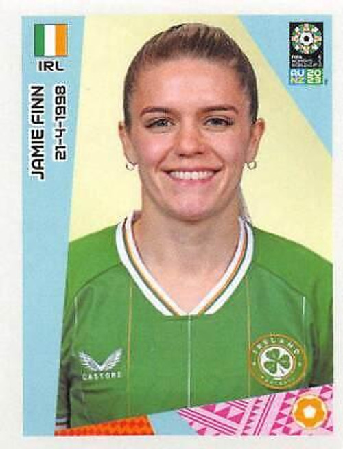#102 Jamie Finn (Republic of Ireland) Panini Womens World Cup 2023 Sticker Collection #102 Jamie Finn (Republic of Ireland) Panini Womens World Cup 2023 Sticker Collection