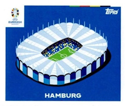 #EURO7 Hamburg - Topps Euro 2024 Sticker Collection