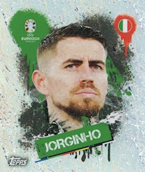 #ITA3 Jorginho (Italy) Topps Euro 2024 Sticker Collection