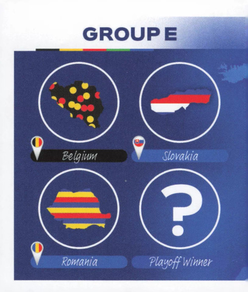 #GE1 Overview 1/2 Topps Euro 2024 Sticker Collection