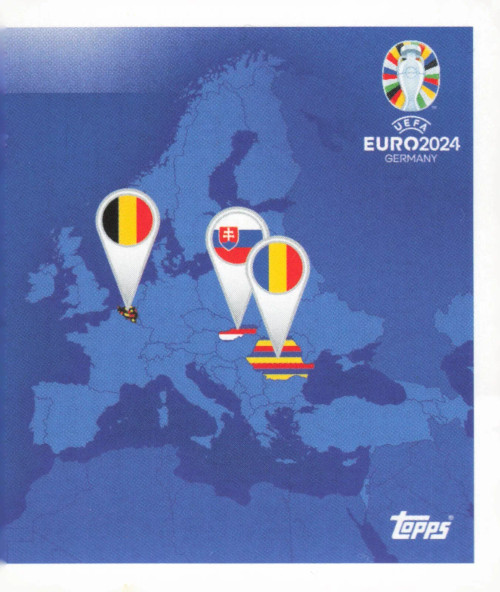 #GE2 Overview 2/2 Topps Euro 2024 Sticker Collection