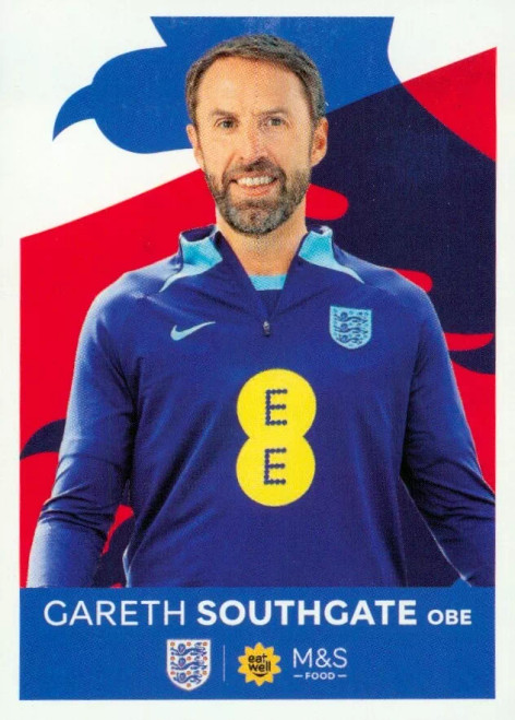 #3 Gareth Southgate (Manager) Panini/ M&S Food Official England sticker collection 2024