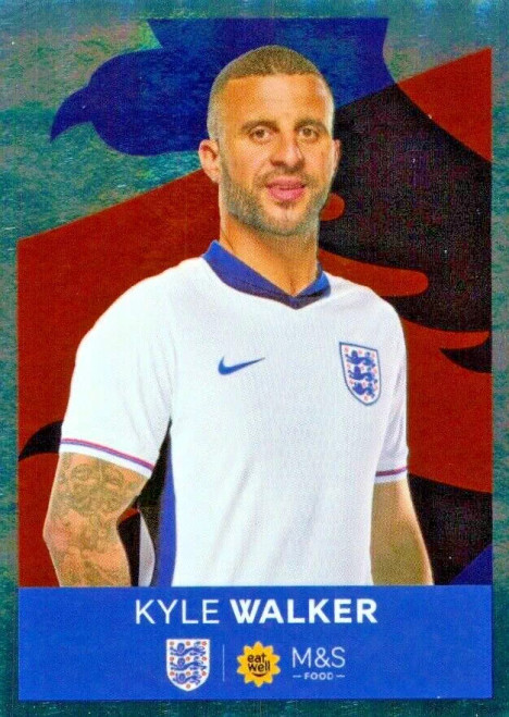 #13 Kyle Walker Panini/ M&S Food Official England sticker collection 2024