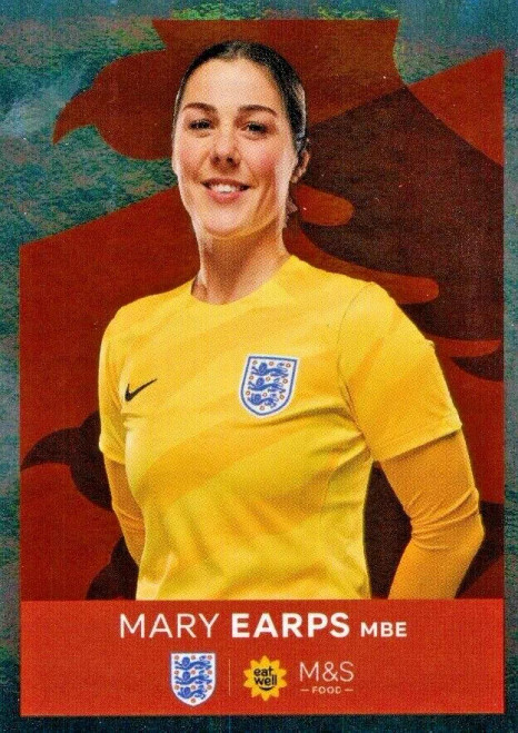 #35 Mary Earps Panini/ M&S Food Official England sticker collection 2024