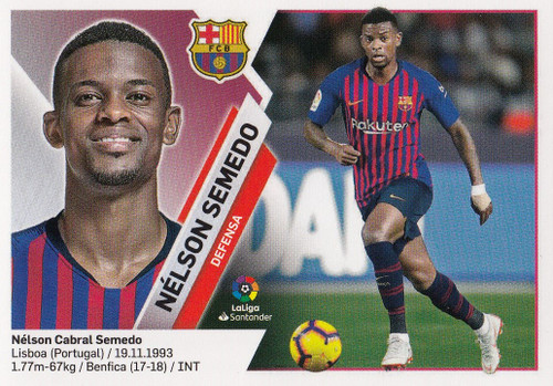 #3A Nelson Semedo (FC Barcelona) Panini LaLiga Santander 2019-20