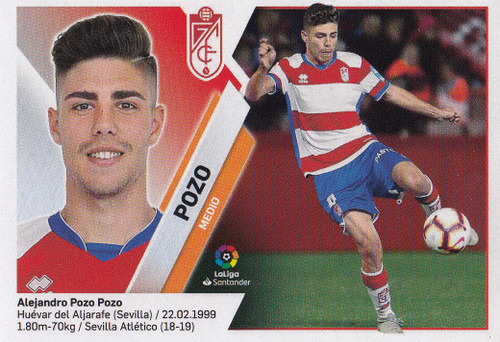 #10 Pozo (Granada CF) Panini LaLiga Santander 2019-20