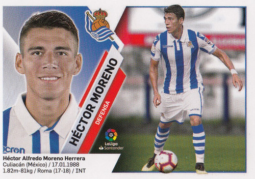 #5B Hector Moreno (Real Sociedad) Panini LaLiga Santander 2019-20