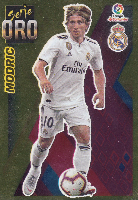 #6 Modric (Real Madrid CF) Panini LaLiga Santander 2019-20 SERIE ORO