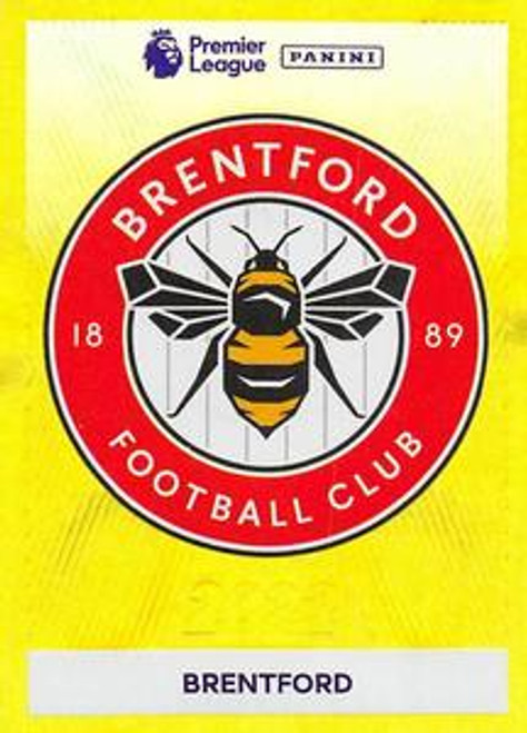 #81 Emblem (Brentford) Panini Premier League 2022 Sticker Collection