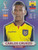 #ECU13 Carlos Gruezo (Ecuador) Panini Qatar 2022 World Cup Sticker Collection