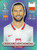 #POL13 Grzegorz Krychowiak (Poland) Panini Qatar 2022 World Cup Sticker Collection