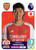 #60 Takehiro Tomiyasu (Arsenal) Panini Premier League 2024 Sticker Collection