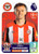 #125 Mikkel Damsgaard (Brentford) Panini Premier League 2024 Sticker Collection