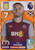 #93 John McGinn (Aston Villa) Panini Premier League 2024 Sticker Collection ORANGE PARALLEL