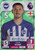 #144 Lewis Dunk (Brighton & HA) Panini Premier League 2024 Sticker Collection GREEN PARALLEL