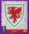 #WAL1 Logo (Wales) Topps Euro 2024 Sticker Collection PURPLE PARALLEL