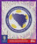 #BIH1 Logo (Bosnia and Herzegovina) Topps Euro 2024 Sticker Collection PURPLE PARALLEL