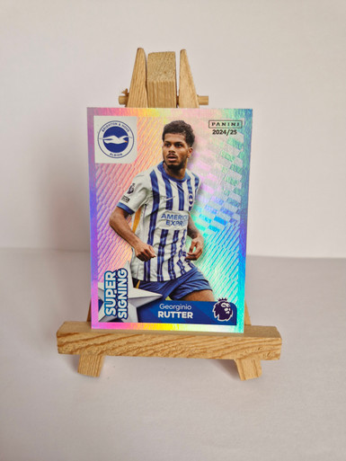 #167 Georginio Rutter (Brighton & Hove Albion) Panini Premier League ...